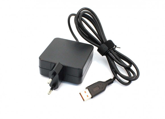 Блок питания (зарядное) для ноутбука Lenovo 20В, 3.25A, USB 65Вт (wall type) (OEM)