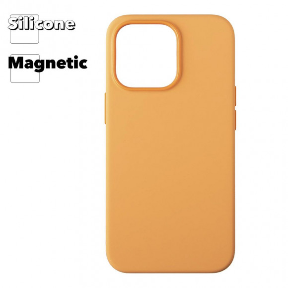 Силиконовый чехол для iPhone 13 Pro "Silicone Case" with MagSafe (Marigold)