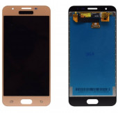 Дисплей Samsung G570F, DS (J5 Prime)+тачскрин (золото) ориг