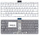 Клавиатура для ноутбука HP Pavilion X360 11-K, белая без рамки горизонтальный Enter