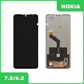 LCD дисплей для Nokia 7.2, 6.2 (TA-1198, TA-1196) в сборе с тачскрином (черный) LCD дисплей для Nokia 7.2, 6.2 (TA-1198, TA-1196) в сборе с тачскрином (черный)