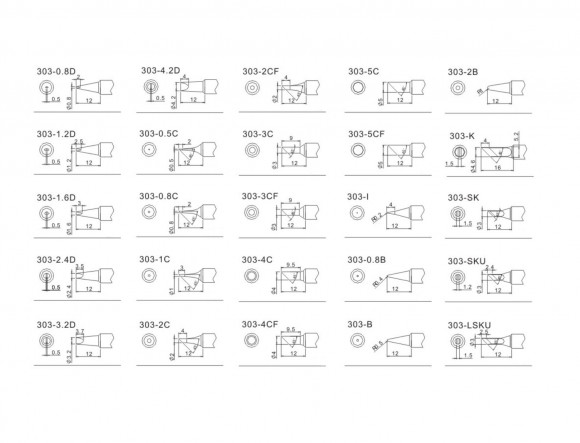 Жало для паяльника Mechanic 900M-T-SK (Lead-free)