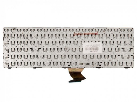 Клавиатура для ноутбука Lenovo IdeaPad G580, G585, Z580, Z580A, Z585, Z780 [25-201846] ZeepDeep черная, с рамкой, гор. Enter