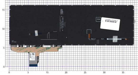 Клавиатура для ноутбука HP EliteBook 850 G8, 845 G8, черная с подсветкой