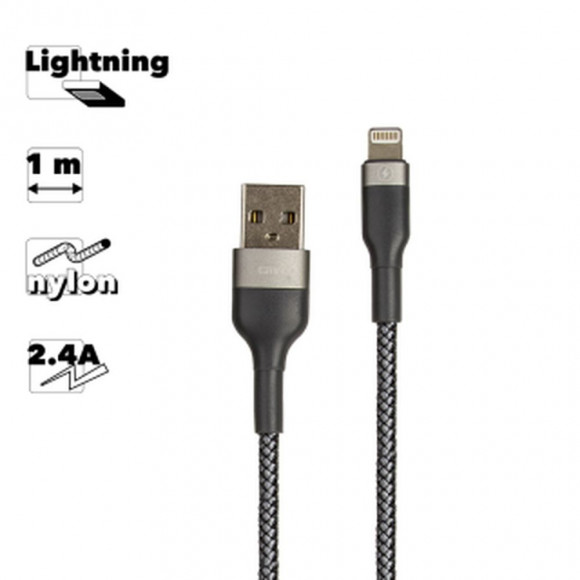 USB кабель Remax Sury 2 Series RC-064i Data Cable RC-064i Apple Lightning 8-pin, серебряный