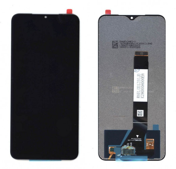 Дисплей для Xiaomi Poco M3 оригинал черный