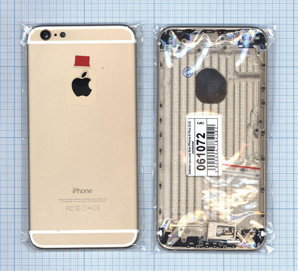 Задняя крышка для Apple iPhone 6 Plus (5.5"), золотой