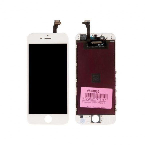 Дисплей PD в сборе с тачскрином для Apple iPhone 6, белый