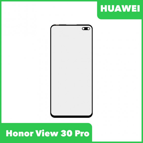 Стекло для переклейки дисплея Huawei Honor View 30 Pro (OXF-AN10), черный