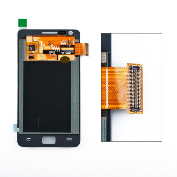 LCD дисплей для Samsung Galaxy S II GT-I9100, I9100G с тачскрином (белый)