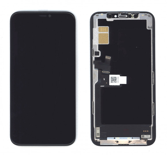 Дисплей Amperin для Apple iPhone 11 Pro в сборе с тачскрином (Soft Oled) черный