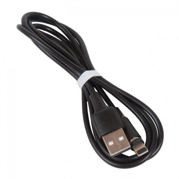 Кабель USB BOROFONE BX41 Amiable USB - Lightning магнитный, 2.4А, 1 м, черный