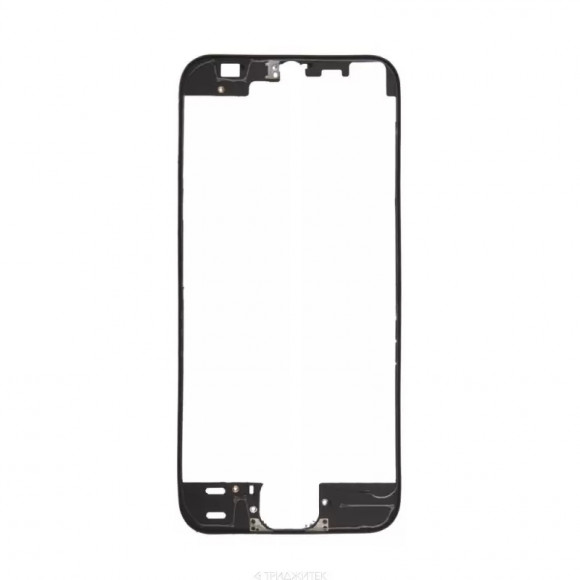 Рамка дисплея (средняя часть) для Apple iPhone 5S, SE, черная