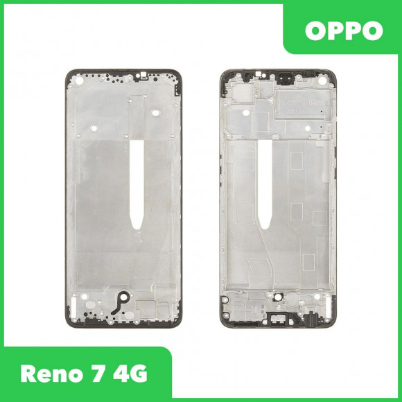 Рамка дисплея для OPPO Reno 7 4G (CPH2363) (черный)
