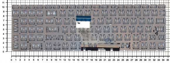 Клавиатура для ноутбука HP 15-DW, черная с подсветкой Клавиатура для ноутбука HP 15-DW, черная с подсветкой