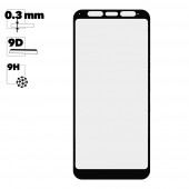 Защитное стекло для Samsung Galaxy A7 2018 (A750F) Full Glue Original Glass 10D (желтая подложка)