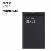Аккумулятор (батарея) BL-5J для телефона Nokia 5230, 5235, 5800, N900, 200, 302, 510, 520, 525, 530 Dual, X6, C3, X1-00, X1-01