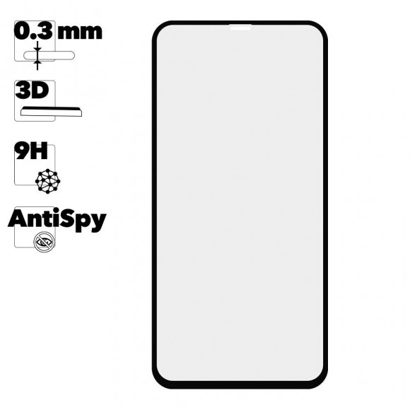 Защитное стекло REMAX GL-27 Medicine Privacy на дисплей Apple iPhone 11 Pro Max, Xs Max, 0.3мм