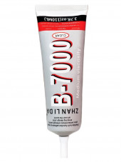 Клей герметик для проклейки тачскринов Zhanlida B-7000, прозрачный, 110мл Клей герметик для проклейки тачскринов Zhanlida B-7000, прозрачный, 110мл