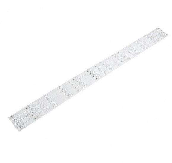 Светодиодная подсветка для телевизоров 40", LED40D12-02(A), 30340012205, 808мм, 4x12LED (комплект, 4 шт)