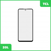 Стекло + OCA плёнка для переклейки TCL 20L (черный)