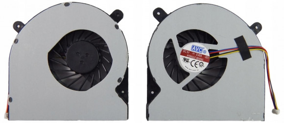 Вентилятор (кулер) для ноутбука Asus G750J, G750JW, G750JX, G750JZ, G750V, для GPU, 4-pin
