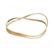 Ремень 1217J4, для стиральной машины, белый Ремень 1217J4, для стиральной машины, белый