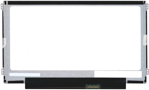 Матрица N116BGE-L32, 11.6", 1366x768 (HD), 40 pin, TN, Slim (тонкая), глянцевая, уши слева/справа