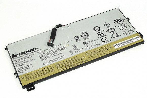 Аккумулятор (батарея) для ноутбука Lenovo Flex 2 Pro-15(L13M4P61), 7.4В, 6200мАч черная (оригинал)