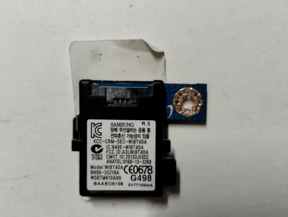 Bluetooth-модуль BN96-30218A WIBT40A от ТВ Samsung UE46H7000AT с разбора
