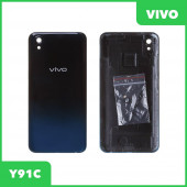 Задняя крышка для Vivo Y91C (черный) Задняя крышка для Vivo Y91C (черный)
