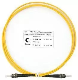 Шнур оптический simplex Cabeus FOP(s)-9-ST-ST-1, 5m