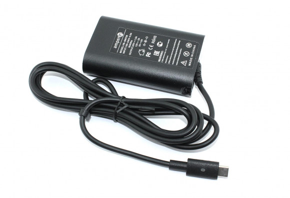 Блок питания (сетевой адаптер) Amperin Dell 5V 3A - 20V 1,5A 30W Type-C тонкий корпус