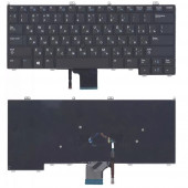 Клавиатура для ноутбука Dell Latitude E7000, E7240, E7440 черная, с джойстиком Клавиатура для ноутбука Dell Latitude E7000, E7240, E7440 черная, с джойстиком
