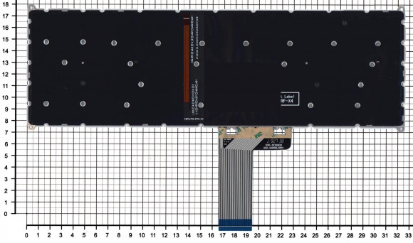 Клавиатура для ноутбука Acer Swift 3 SF315-41, черная с подсветкой Клавиатура для ноутбука Acer Swift 3 SF315-41, черная с подсветкой