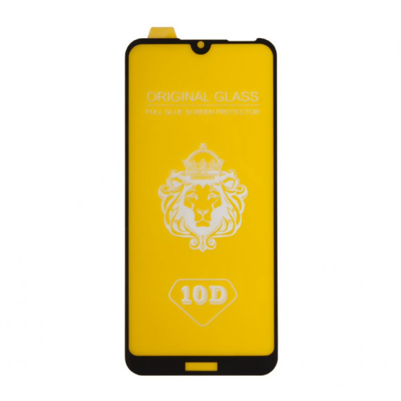 Защитное стекло для Huawei Y6 2019 Full Glue Original Glass 10D (желтая подложка)
