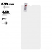 Защитное стекло "LP" для Samsung Galaxy A20s (A207F) 0.33мм, 2.5D, 9H (ударопрочное)