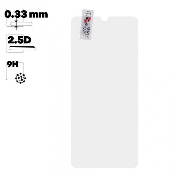 Защитное стекло "LP" для Samsung Galaxy A20s (A207F) 0.33мм, 2.5D, 9H (ударопрочное)