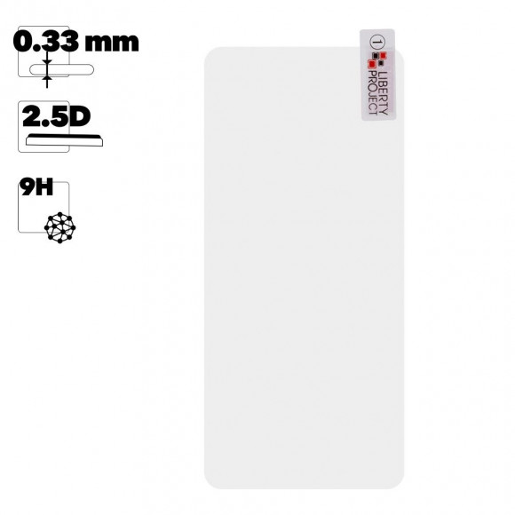 Защитное стекло "LP" для Huawei Honor 9C Tempered Glass 0.33 мм, 2.5D, 9H (ударопрочное)