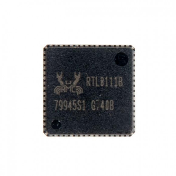 Микросхема rTL8111B QFN-64, с разбора