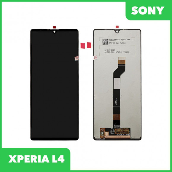 LCD дисплей для Sony Xperia L4 в сборе с тачскрином. 100% оригинал (черный)