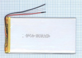 Аккумуляторная батарея Li-Pol (3x75x135мм), 3pin, 3.7В, 4000мАч