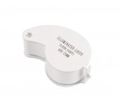 Лупа складная с подсветкой (30x25 мм) MG 21011