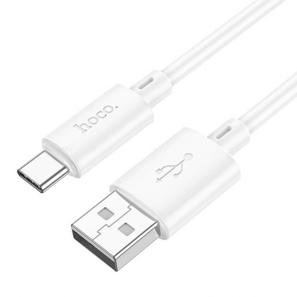 Кабель USB HOCO (X88) Type-C (1м) (белый)