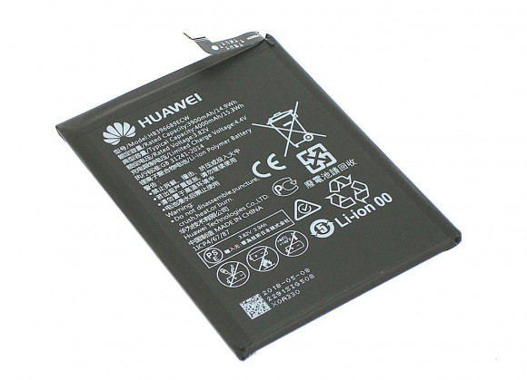 Аккумулятор (батарея) HB406689ECW для телефона Huawei Enjoy 7 Plus, 3900мАч 15.02Wh, 3.82В