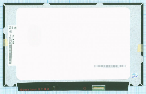 Матрица (экран) для ноутбука B140HAK03.0, 14", 1920x1080, 40 pin, LED, матовая