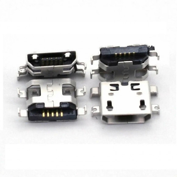 Разъем Micro USB для телефона Alcatel 4027D, 5036D, 5038D
