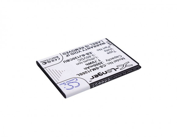 Аккумулятор CS-SMJ120SL, EB-BJ120BBE для Samsung Galaxy J1 (J120F), 3.85В, 2000мАч, 7.70Wh