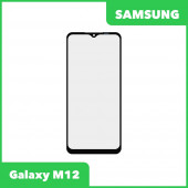 Стекло + OCA пленка для переклейки Samsung Galaxy M12 (M127F), черный Стекло + OCA пленка для переклейки Samsung Galaxy M12 (M127F), черный