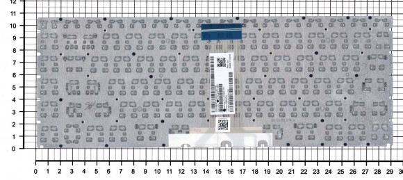 Клавиатура для ноутбука HP 14-bp000, белая